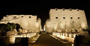 sound/light Karnak Temple